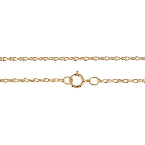14Kt Gold Filled 22" 1.2mm Rope Chain with Clasp - 1 Pc (11595)/1