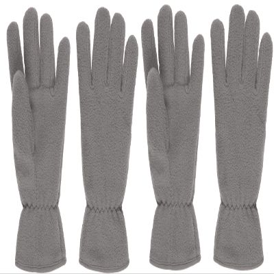 Gilbins 2 Pack Kids Winter Warm Gloves Cold Weather Fleece Polar Gloves for Boys or Girls