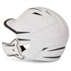 CHAMPRO mens Legend Plus HX Batting Helmet, WHITE | BLACK, SENIOR US Large view 2