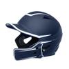 CHAMPRO mens Legend Plus HX Batting Helmet, Navy, White, Large US view 1