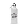 Gifts & Company Tyour Girlfriend Watches Me Lift Workout Gym Insulated Hot or Cold Travel Tumbler view 1