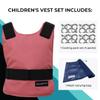 Glacier Tek Children's Cool Vest with Nontoxic Cooling Packs Pink view 2