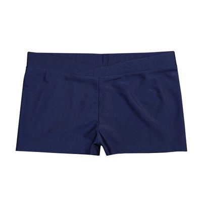 Aislor Unisex Kids Boys Girls Stretchy Sports Shorts Ballet Dance Gymnastics Fitness Workout Bottoms Navy Blue 7-8 Years