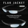 ToughAsNails Replacement Lenses for Oakley Flak Jacket Sunglasses - HyperVision Plus Green Chrome - Polarized Ultra view 3