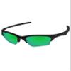 ToughAsNails Replacement Lenses for Oakley Half Jacket XLJ Sunglasses - HyperVision Plus Green Chrome - Polarized Ultra view 2