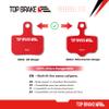 Top Brake Disc Bike Brake Pads for Sram Level T,TL, Level Ultimate B1, Avid Elixir 1 3 5 7 9 R ER CR Mag Sram XX,X0,XXWC DB1,3,5 view 2