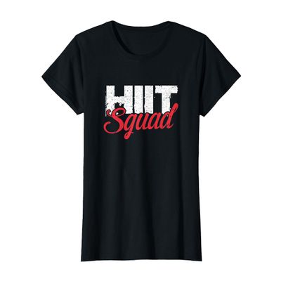 HIIT Squad Funny Training Workout Gymnastics Fitness T-Shirt