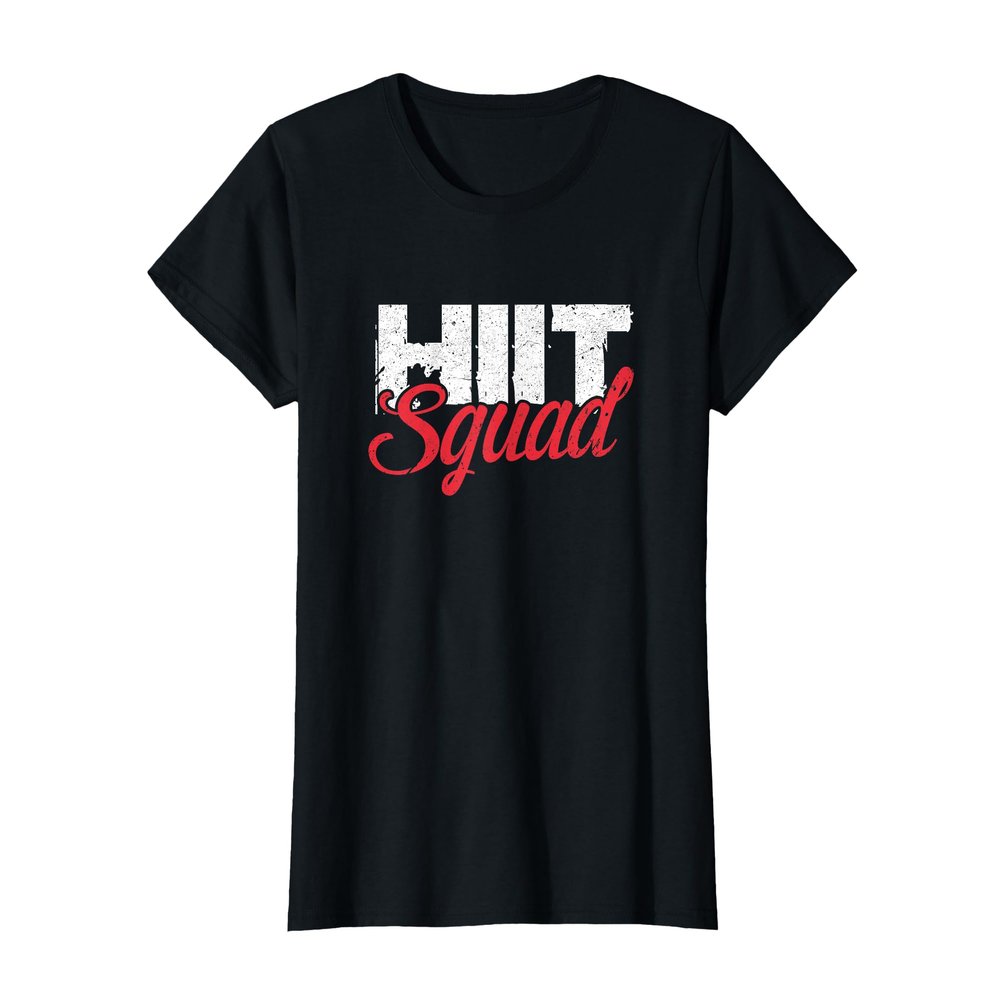 HIIT Squad Funny Training Workout Gymnastics Fitness T-Shirt