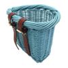 Bike Basket, Little Box Made by Willow for Bicycle, Arts and Cirafts Chldren's Bicycle Basket (Blue) view 4