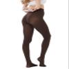 HeyUU Women's 80 Denier Semi Opaque Tights High Waist Soft Solid Color Pantyhose brown lxl view 4