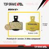 Top Brake Disc Bike Brake Pads for MAGURA MT2/MT4/MT6/MT8/MT4E/MT Trail Rear/MT8 Pro/MT8 SL/MT Sport view 4