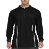 ChinFun Men's Soccer Referee Uniform Long Sleeve Pro Referee Soccer Jersey Perfect for Basketball Football Sports Black S view 1