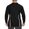 ChinFun Men's Soccer Referee Uniform Long Sleeve Pro Referee Soccer Jersey Perfect for Basketball Football Sports Black S view 4
