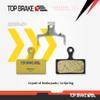 Top Brake Disc Bike Brake Pads for Shimano XTR M9000/9020/985/988/987,Deore XT M785/M615/8100/M6000/6100/8000 Flat Mount, Alfine S700 / S7000 SLX M7000/M666/M675, Road CX75 view 3