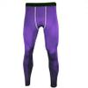 Guandoo mens Running Compression Workout Quick Dry Gym Pants, Purple, XX-Large view 1