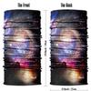 Obacle Seamless Bandana for Rave Face Mask Dust Wind UV Sun Protection Galaxy Tube Mask Headwear Bandana for Women Men Festival Party Motorcycle Riding Outdoor (Starry Sky Gray Purple) view 3
