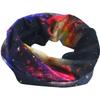 Obacle Seamless Bandana for Rave Face Mask Dust Wind UV Sun Protection Galaxy Tube Mask Headwear Bandana for Women Men Festival Party Motorcycle Riding Outdoor (Starry Sky Gray Purple) view 4
