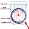 BBTO 9 Pieces Orienteering Compass Hiking Backpacking Camping Compass Map Reading Outdoor Waterproof Compass for Scout Men Women view 3