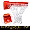 ProSlam Professional 180 Heavy Duty Breakaway Basketball Rim18 inch Single Spring Flex Rim Goal Replacement Fits 5"x5", 5"x4", 4"x3"5"x3" Hole Pattern Backboard view 2