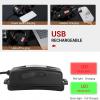 BORUIT RJ-3000 LED Rechargeable Headlamp with Green Light,Super Bright White Green Light Hunting Headlight,3 Mode Waterproof Tactical Head Lamp for Hunting Running Camping Hiking Fishing view 4