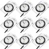 BBTO 9 Pieces Orienteering Compass Hiking Backpacking Camping Compass Map Reading Outdoor Waterproof Tool for Scout Kids Women view 1