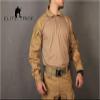 Emerson Airsoft Tactical Military Shirt Combat Gen3 Shirt (US, Alpha, Small, Regular, Regular, Coyote Brown) view 4