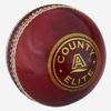 Readers Unisex-Youth County Elite Cricket Ball, Red view 1