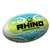 Rhino Rugby Beach Ball Barracuda Beach Pro Green/Blue/Wht Midi (Size 2) view 1