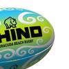 Rhino Rugby Beach Ball Barracuda Beach Pro Green/Blue/Wht Midi (Size 2) view 3