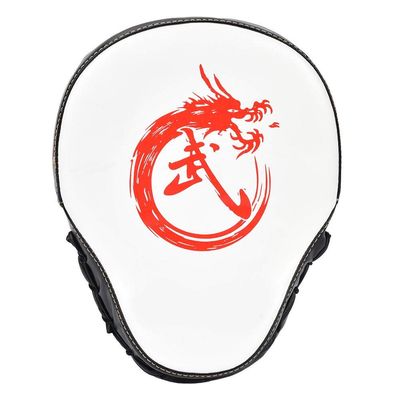 Boxing Pads Focus Mitts PU Leather Curved Hook Target Hand Target for MMA Muay Thai Kickboxing Martial Arts
