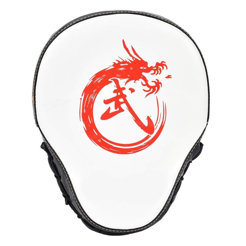 Boxing Pads Focus Mitts PU Leather Curved Hook Target Hand Target for MMA Muay Thai Kickboxing Martial Arts