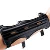 Weatlake Black Leather Archery Bow Target Arm Guard Forearm Armband Protection Hunting view 2