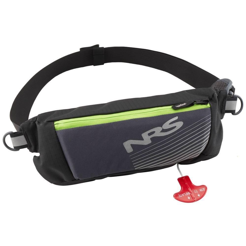 NRS Zephyr Inflatable Lifejacket (PFD)-Black-Universal