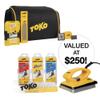 TOKO All-Inclusive Ski & Snowboard Wax Kit with T18 Iron, Nylon Brush, Tuner, 120g Universal Multi-Temp Wax Packs view 1