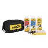 TOKO Basic Hot Wax Kit for Ski Waxing - 3 Multi-Temp Wax Packs (120g), Plexi-Scraper, Nylon Brush view 1