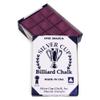 Silver Cup Billiard Chalk One Gross 144 pcs Wine Color view 2