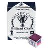 Silver Cup Billiard Chalk One Gross 144 pcs Wine Color view 3