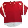 Power Play 2 Color Custom Hockey Jersey Kelly Green and White Adult Small view 4