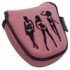 Polka Dot Bikini Girls Embroidered Putter Cover - Mallet view 1