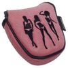 Polka Dot Bikini Girls Embroidered Putter Cover - Mallet view 2