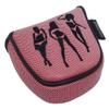 Polka Dot Bikini Girls Embroidered Putter Cover - Mallet view 3
