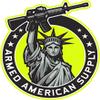 Armed American Supply Hi Vis, Hi Viz F It Cotton/Poly Blend Safety Hoodie for Work, Funny Hooded Sweatshirts for Men, Safety Yellow, XL view 2