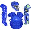 All-Star S42 Ages 12-16 - Baseball Catching Equipment Kit (Includes Helmet, Chest Protector, Leg Guards), Meets NOCSAE Royal view 1