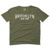 0230. Vintage New York Brooklyn NYC Street wear for Men T Shirt (Olive Green, 2X-Large) view 1