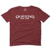 0231. Vintage New York Queens NYC Street wear for Men T Shirt (Maroon, 2X Largel) view 1