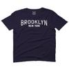0230. Vintage New York Brooklyn NYC Street wear for Men T Shirt (Navy Blue, 2X-Large) view 1