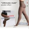 Conte Tights Classic Matt Pantyhose with Control Top Ideal 40 den, Grey (Graphit), Medium view 2
