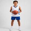 Liberty Imports Youth Boys Reversible Mesh Performance Athletic Basketball Jerseys Blank Team Uniforms for Sports Scrimmage (1 Piece) (Blue/Wht, Youth Small) view 3