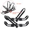 HTTMT- KAYAK-K06- 1 Pair Universal Roof W-Bar Rack Kayak Boat Canoe Car SUV Top Mount Carrier New [See Fitment] view 3
