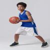 Youth Boys Reversible Mesh Performance Athletic Basketball Jerseys Blank Team Uniforms for Sports Scrimmage (1 Piece) (Blue/Wht, Youth X-Large) view 2